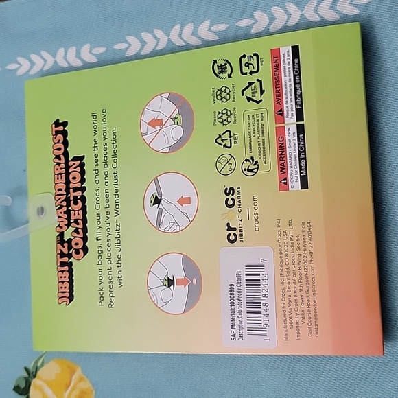 New Crocs Jibbitz Wanderlust Collection New Orleans 5 Shoe Charms Voodoo NOLA - Picture 2 of 3